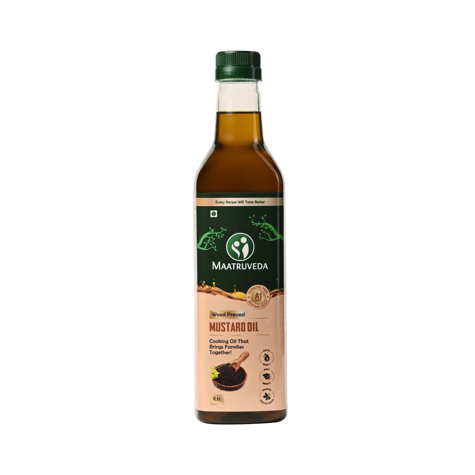 Wood Pressed Mustard Oil