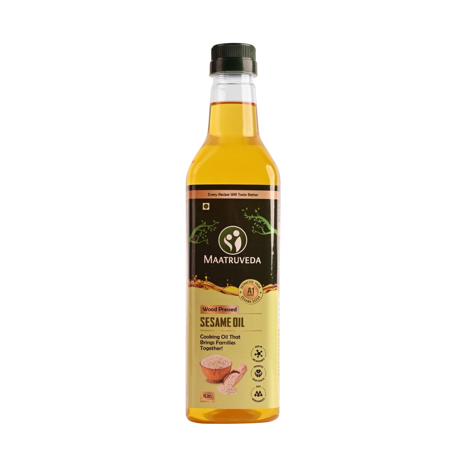 Wood Pressed Sesame Oil